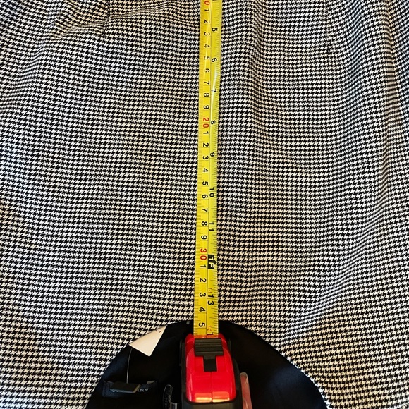 NWT Ann Taylor 4T Belted Houndstooth Midi Sheath Dress - Picture 12 of 13